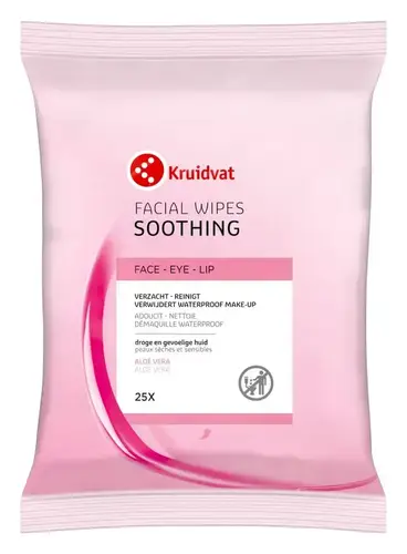 Kruidvat Facial Wipes Soothing
