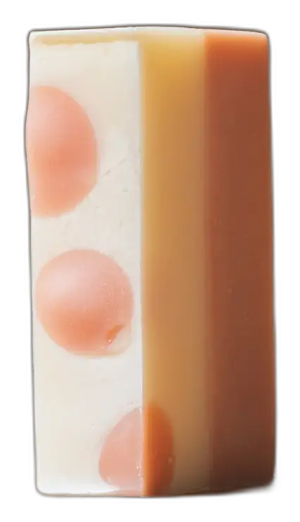 The Cold Process Peach Face Soap