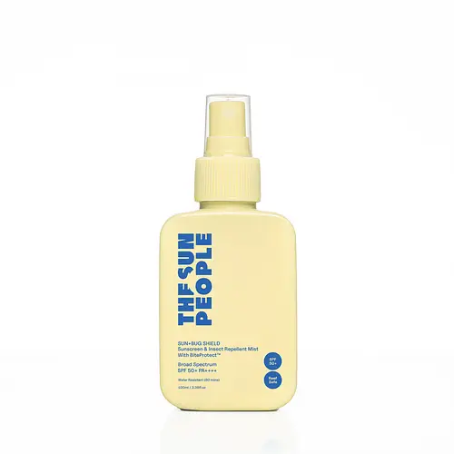 The Sun People Sun+Sand Shield Multitasker Sunscreen Mist SPF 50+