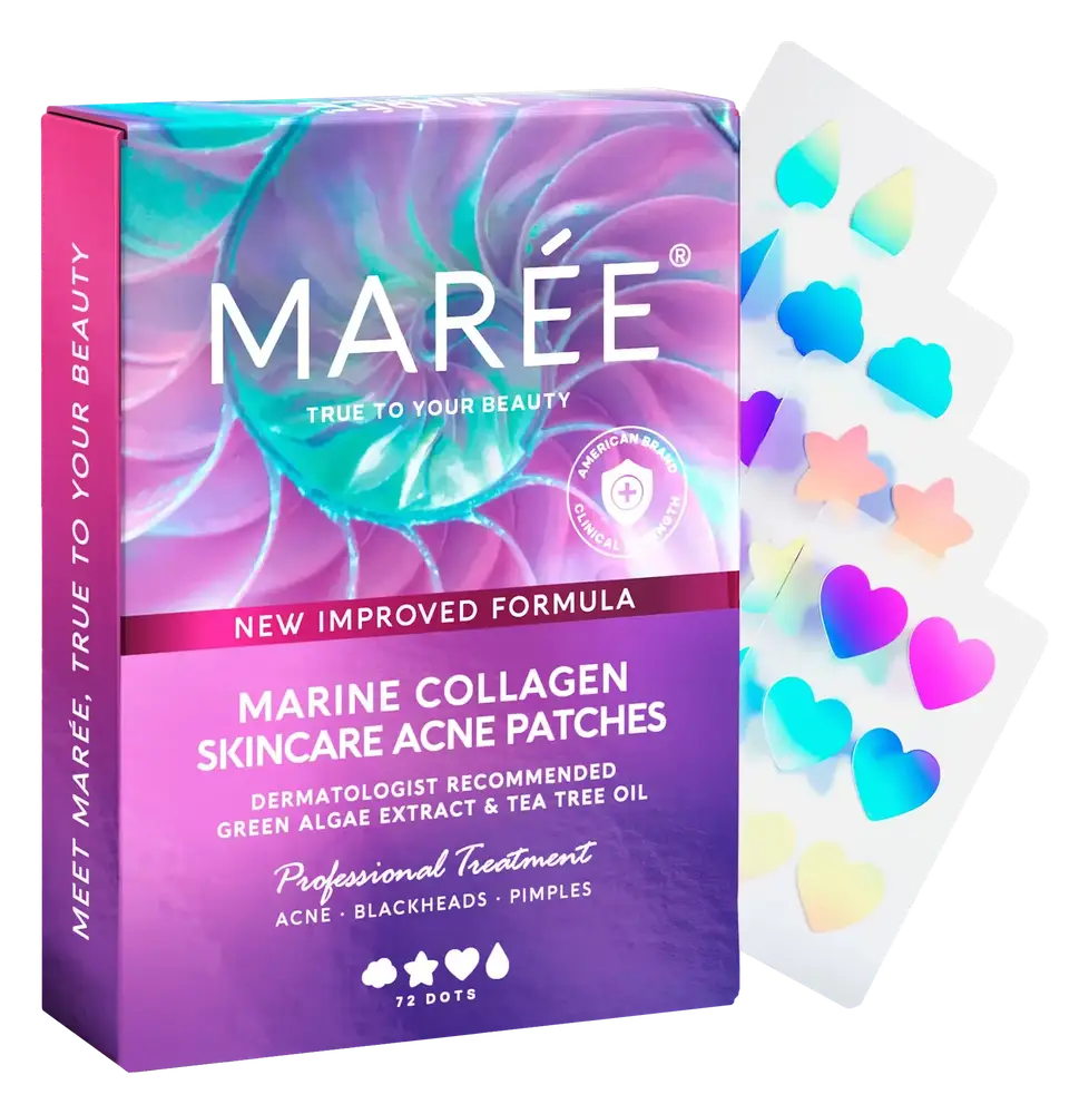 Marée Marine Collagen Acne Clearing Acne Patches