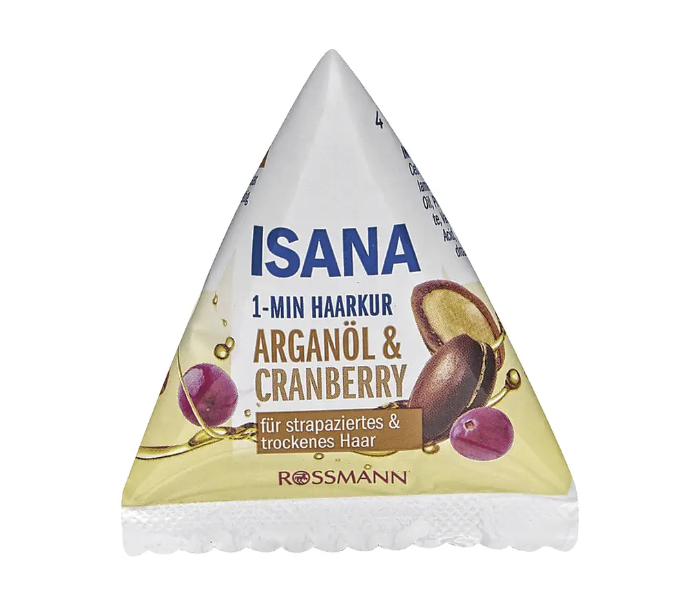 ISANA 1-Minute Haarkur Arganöl & Cranberry