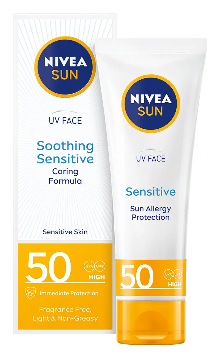 Nivea Sun Soothing Sensitive Sun Lotion SPF50+
