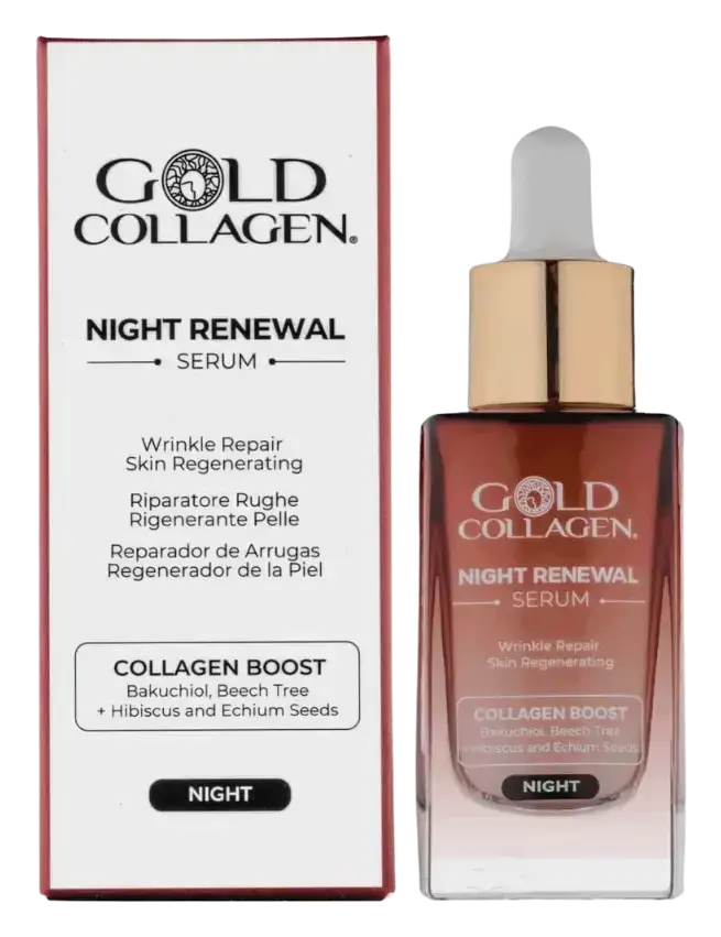 Gold Collagen Night Renewal Serum