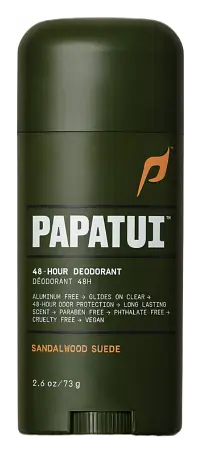 Papatui 48-Hour Aluminum Free Deodorant Sandalwood Suede