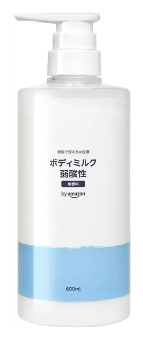 Amazon Basics Mildly Acidic Body Milk Fragrance-Free Japan