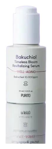 PURITO Bakuchiol Timeless Bloom Revitalizing Serum