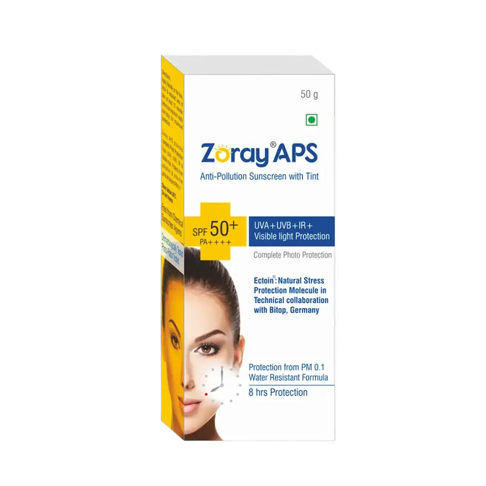 Eris Oaknet Zoray Aps Anti-Pollution Sunscreen With Tint SPF 50+