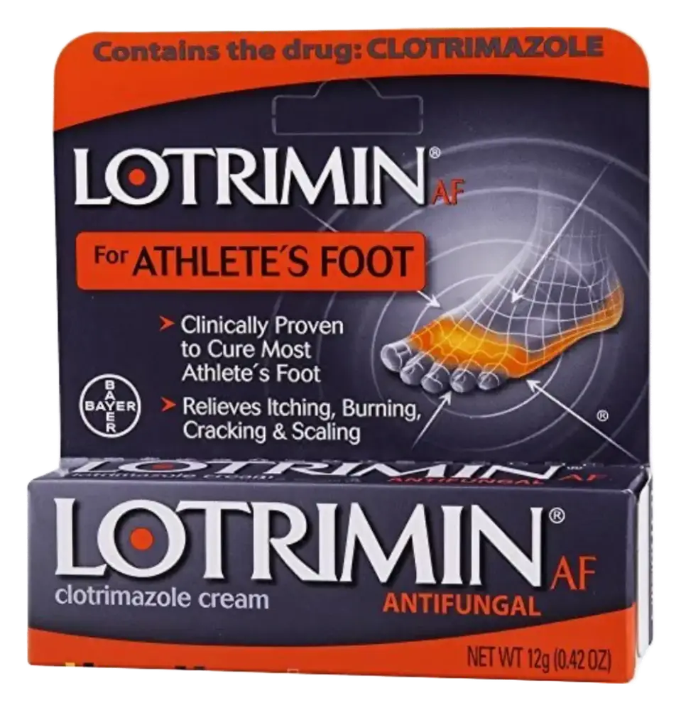 Lotrimin AF Antifungal Cream Athletes Foot Treatment