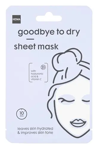 HEMA Sheet Mask Goodbye to Dry