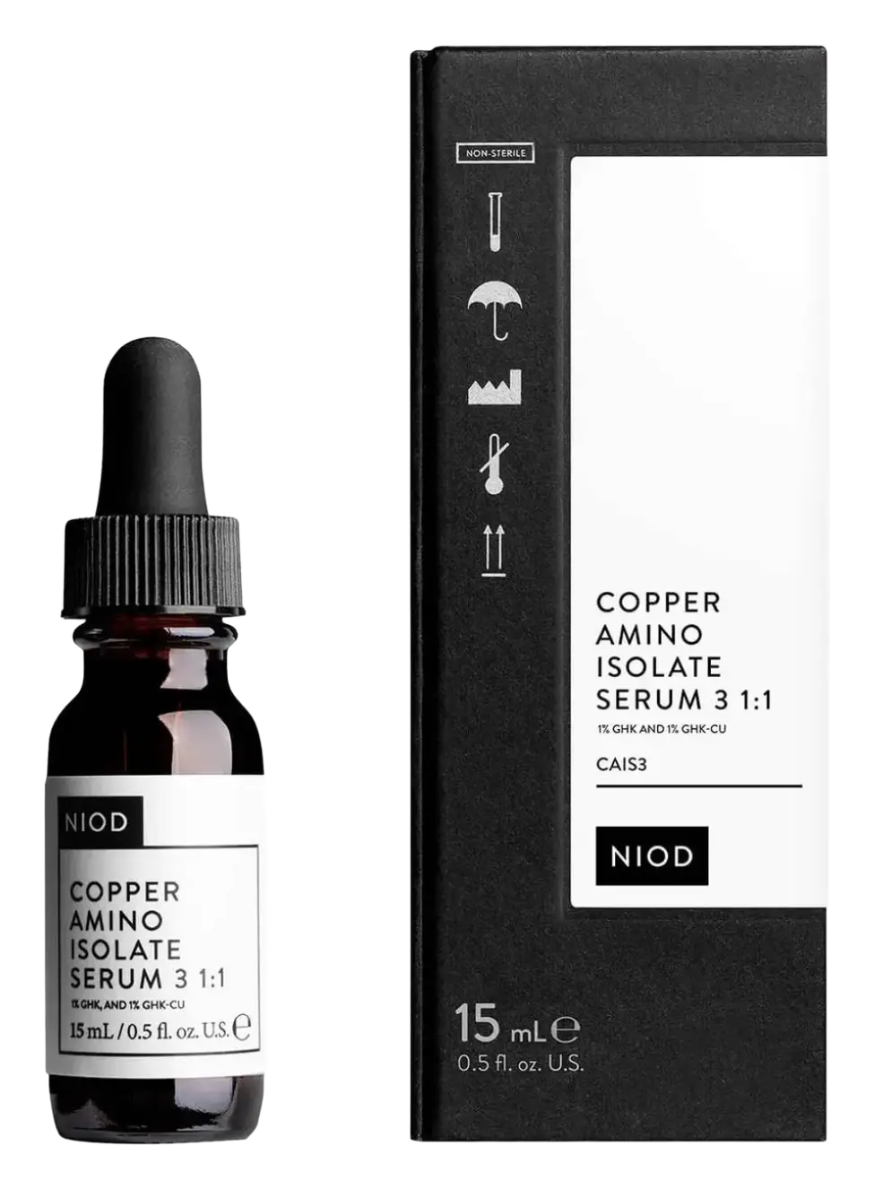 Niod Copper Amino Isolate Serum 3 1:1 (CAIS3)