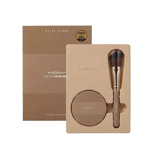 MACQUEEN Fake Up 3 Color Shading Beige Brown