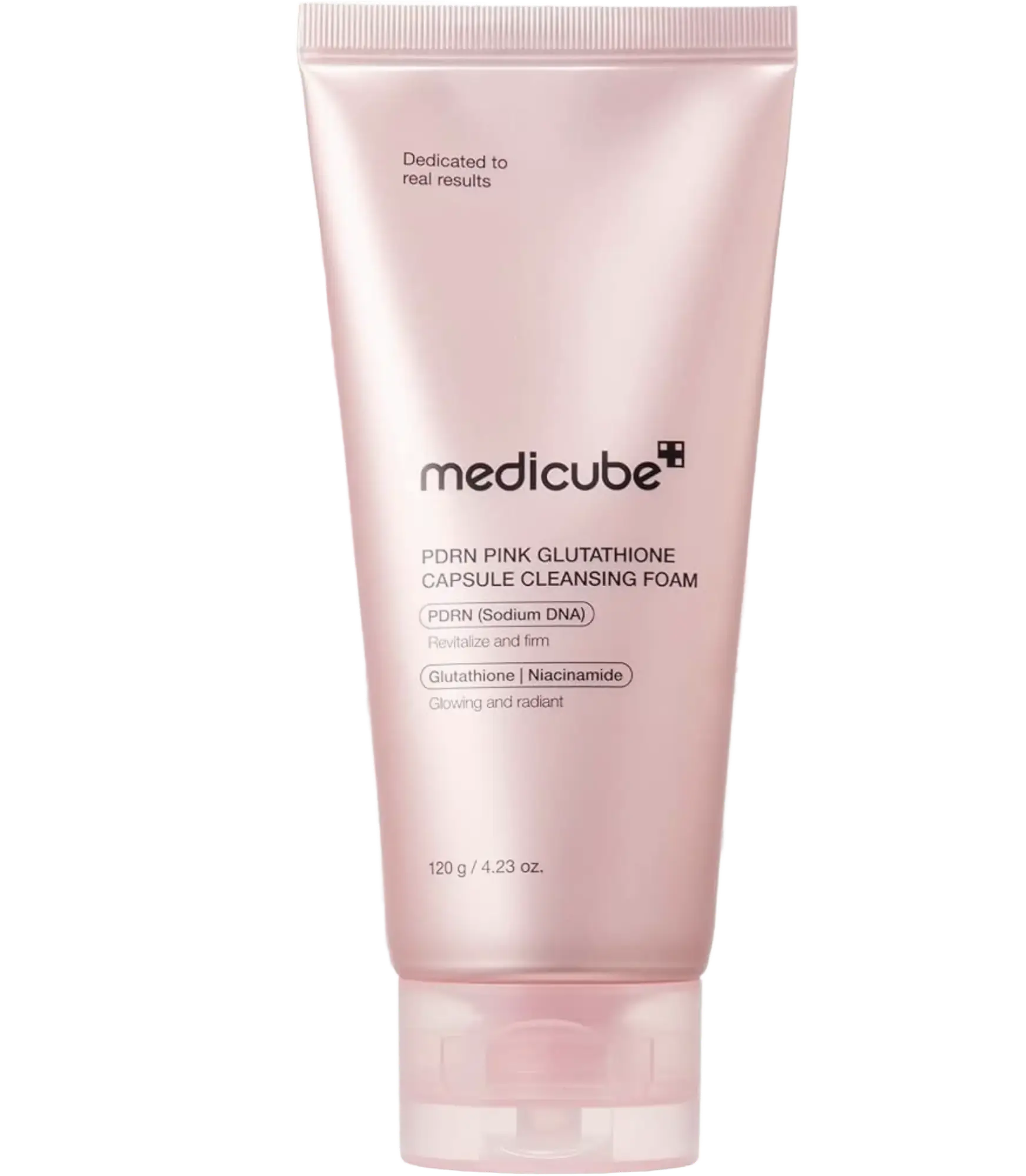 MediCube PDRN Pink Glutathione Capsule Cleansing Foam