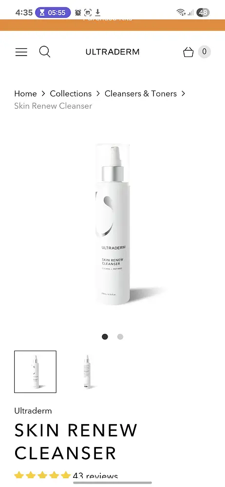 Ultraderm Skin Renew Cleanser