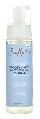 Shea Moisture Manuka Honey & Yogurt, Smooth & Hold Multi-Styling Mousse
