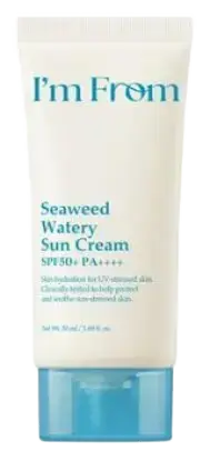 I'm from Seaweed Watery Sun Cream SPF 50+