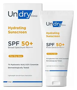 Undry Hydrating Sunscreen SPF 50+