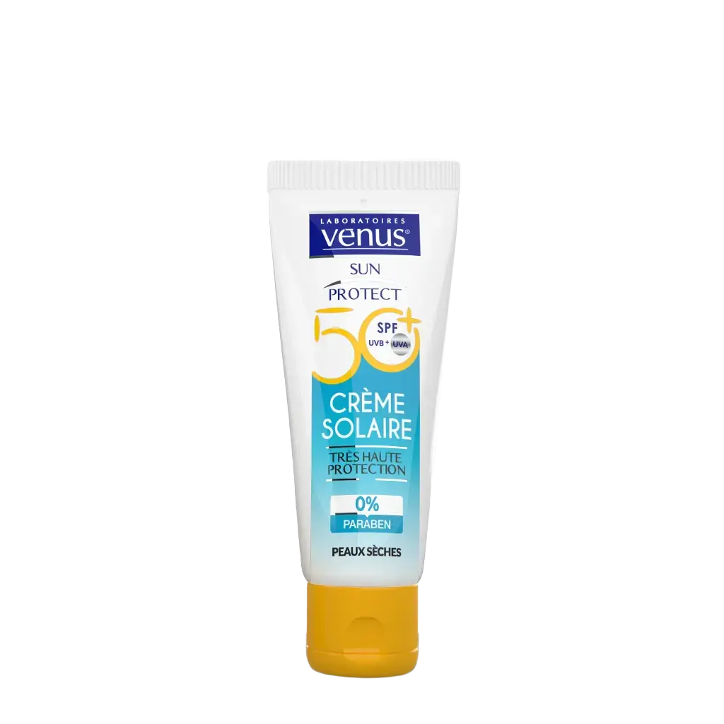 laboratoires venus Crème Solaire Tres Haute Protection SPF 50+ Peaux Séches