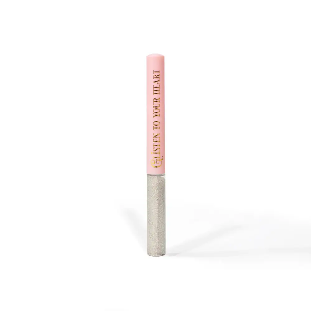 P. Louise Glisten To Your Heart Glitter Eyeliner Silver Spark
