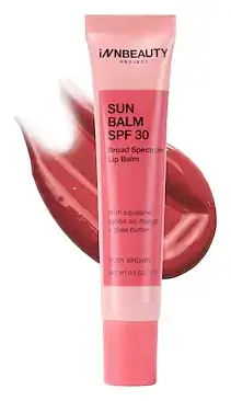 iNNBEAUTY PROJECT Sun Balm SPF 30 Broad Spectrum Lip Balm Rosy Brown