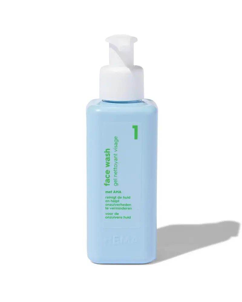 HEMA Face Wash With AHA