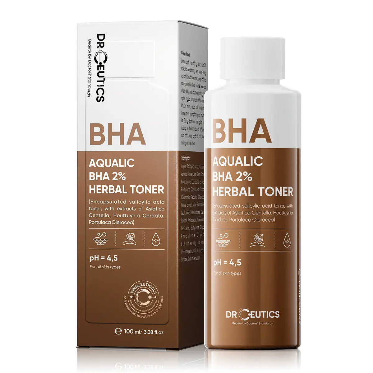 Dr Ceutics Aqualic BHA 2% Herbal Toner