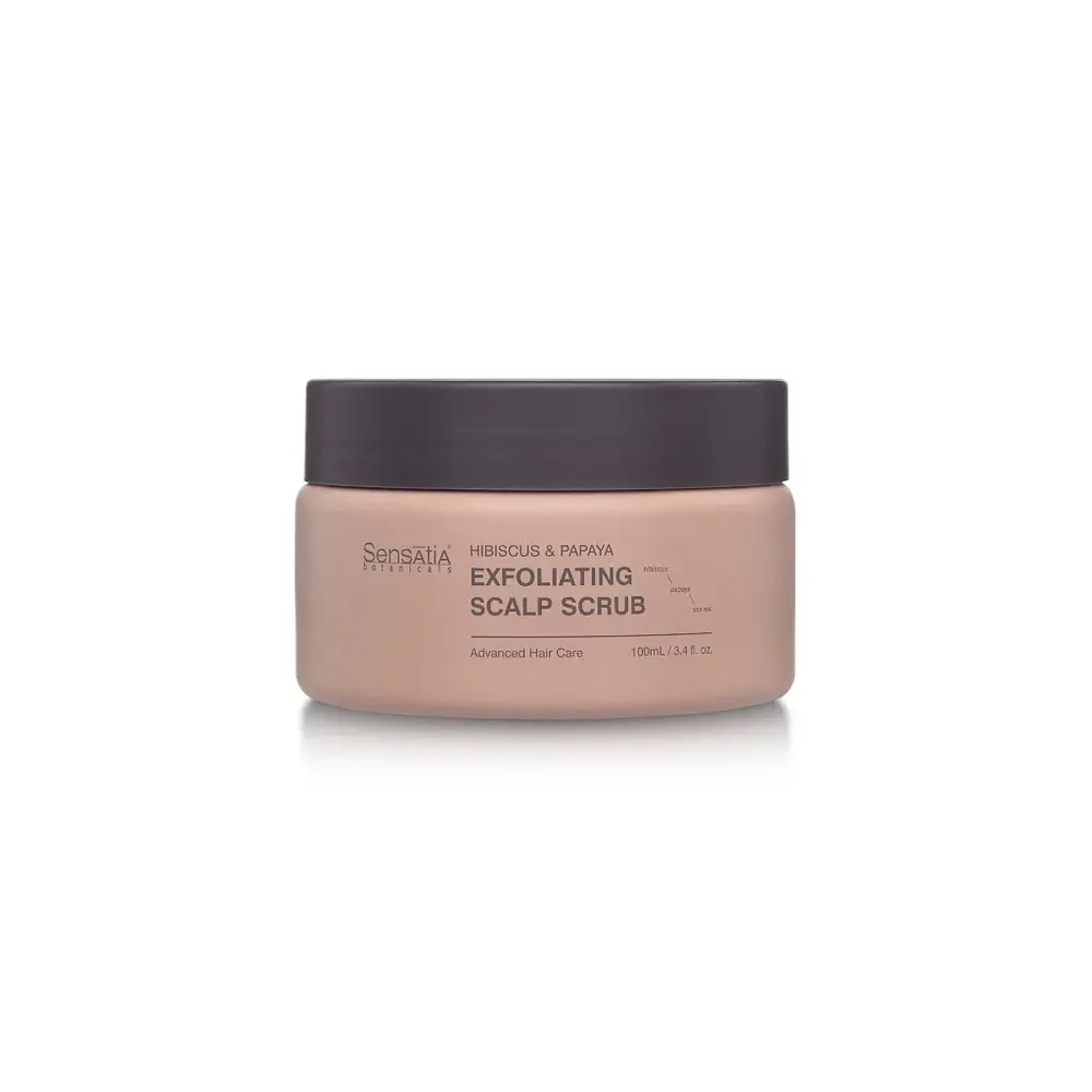 Sensatia Botanicals Hibiscus & Papaya Exfoliating Hair Mask