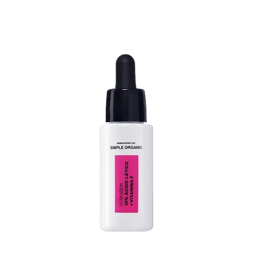 Simple Organic Ultra Sérum 10% Ácido Lático + Vitamina F