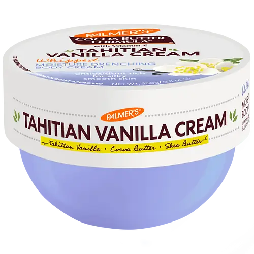 Palmer's Cocoa Butter Formula Tahitian Vanilla Cream Whipped Moisture Drenching Body Cream