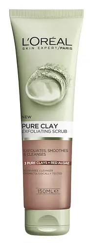L'Oreal Pure Clay Red Algae Exfoliating Scrub