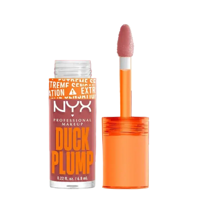 NYX Cosmetics Duck Plump High Pigment Plumping Lip Gloss 03 Nude Swings