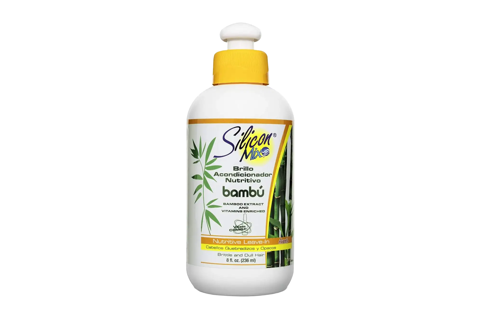 Silicon Mix Bambú Brillo Acondicionador Nutritivo Leave-In
