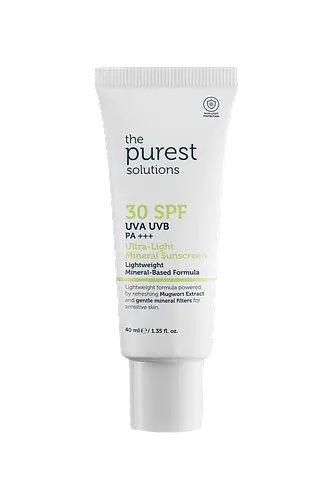 The Purest Solutions Ultra-Light Mineral Sunscreen SPF 30 PA+++