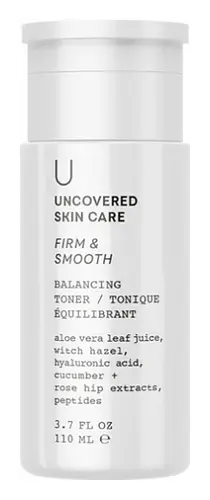 Uncovered Skin Care Firm & Smooth Balancing Toner