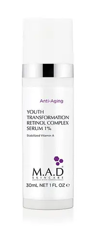 M.A.D Skincare Youth Transformation Retinol Complex Serum 1%