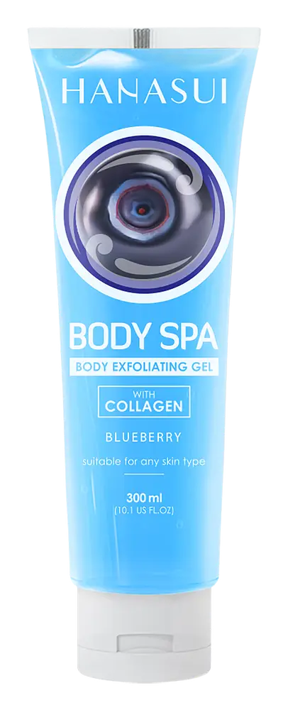 Hanasui Body Spa Exfoliating Gel Blueberry