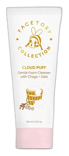 Facetory Cloud Puff Gentle Foam Cleanser with Chaga and Oats