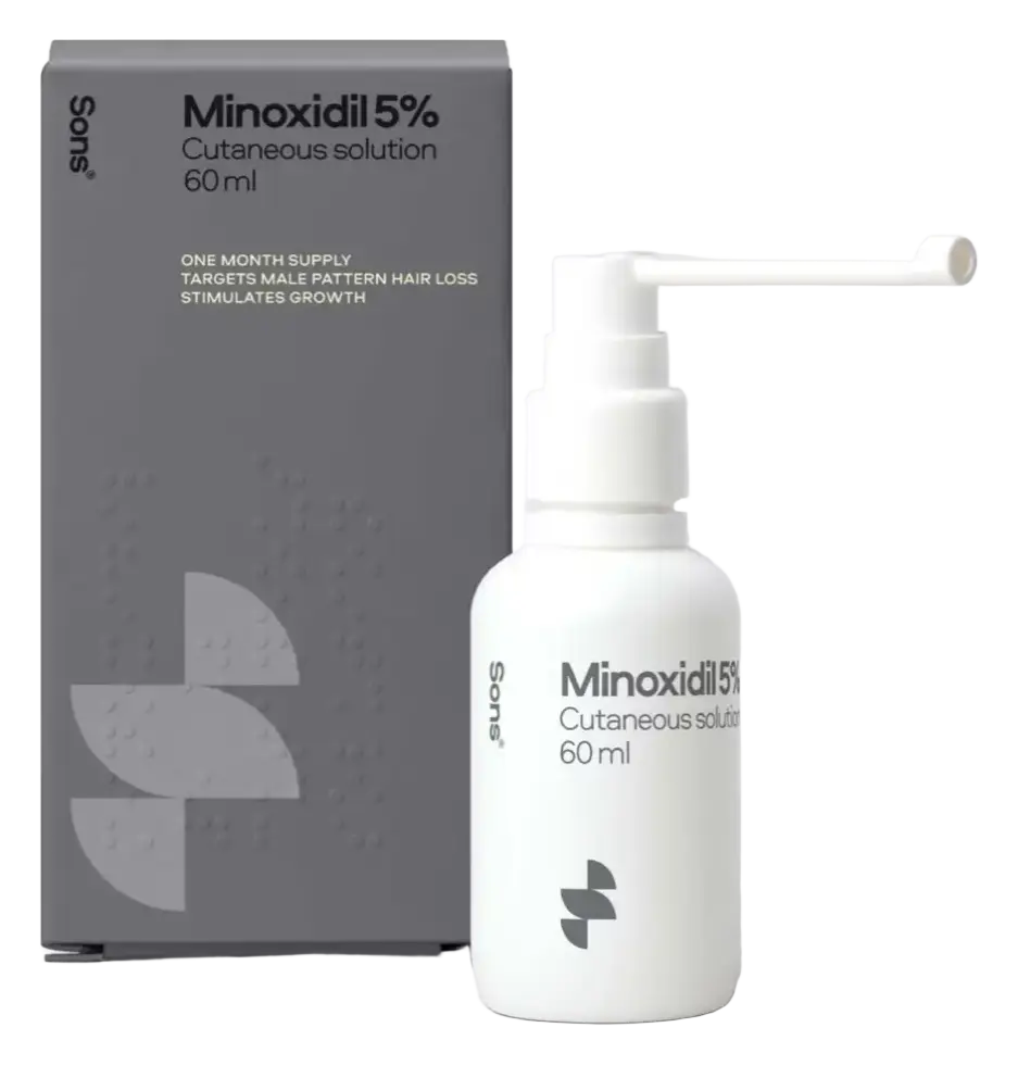 Sons Minoxidil 5% Cutaneous Solution