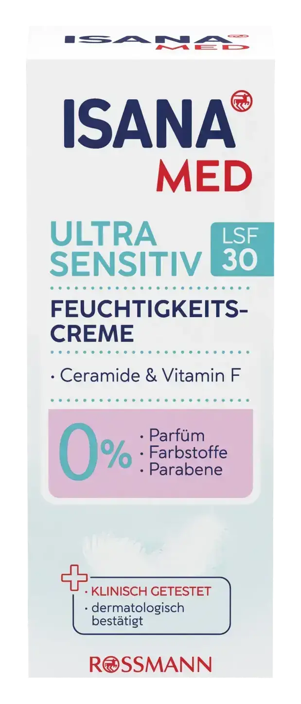 ISANA Ultra-Sensitiv Feuchtigkeitscreme SPF 30