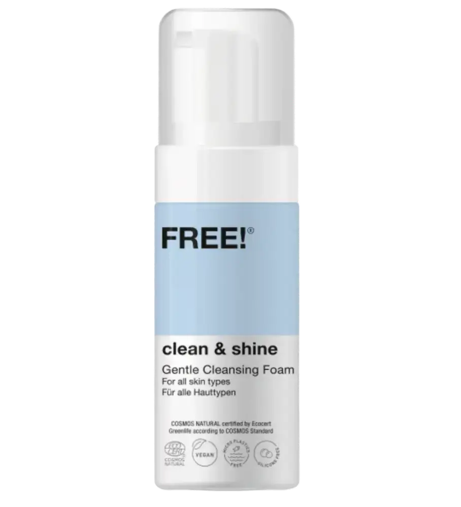 Free! Organics Clean & Shine Gentle Cleansing Foam
