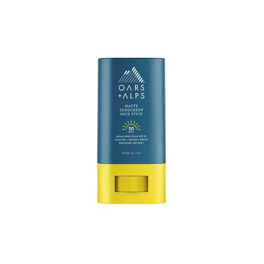 Oars + Alps Matte Sunscreen Face Stick SPF 50