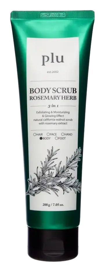 PLU 3 In 1 Body Scrub Rosemary Herb