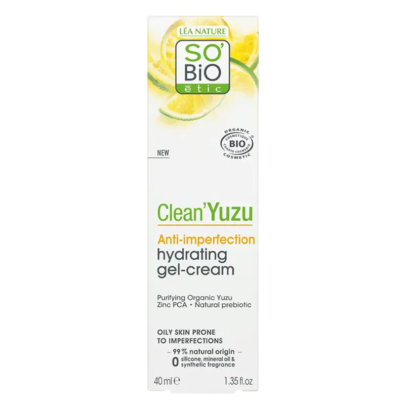 So’ Bio Etic Clean'Yuzu Anti-Imperfection Hydrating Gel-Cream