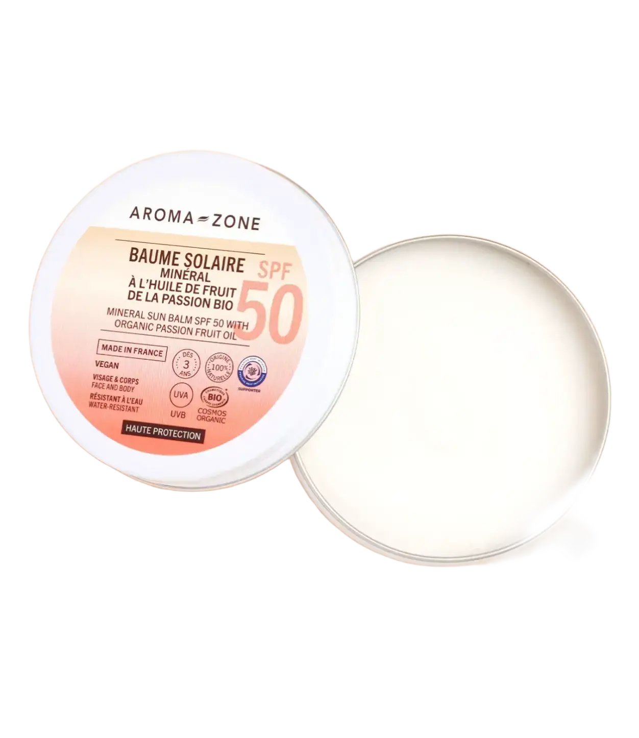 Aroma-Zone Baume Solaire Minéral SPF 50