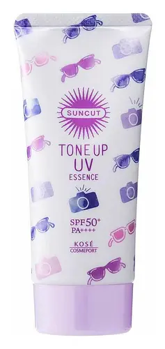 Kosé Suncut Tone Up UV Essence SPF 50+ PA++++ Purple