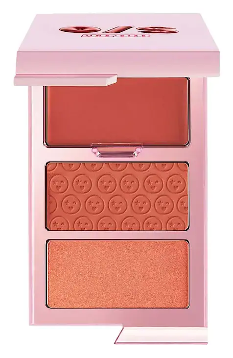 One/Size by Patrick Starrr Cheek Clapper 3D Blush Trio Freaky Peach