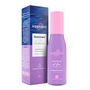 Aqualogica Illuminate+ Oil Free Moisturizer With Wild Berries & Alpha Arbutin