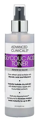 Advanced Clinicals Glycolic Acid Toner Renew & Glow