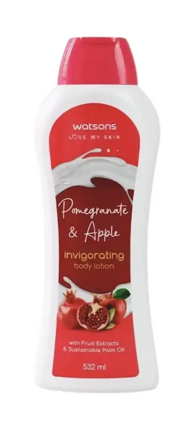 Watsons Love My Skin Pomegranate & Apple Invigorating Body Lotion Philippines