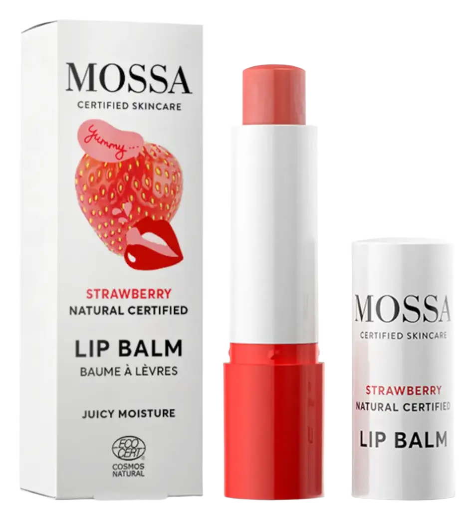 Mossa Juicy Moisture Lip Balm Strawberry