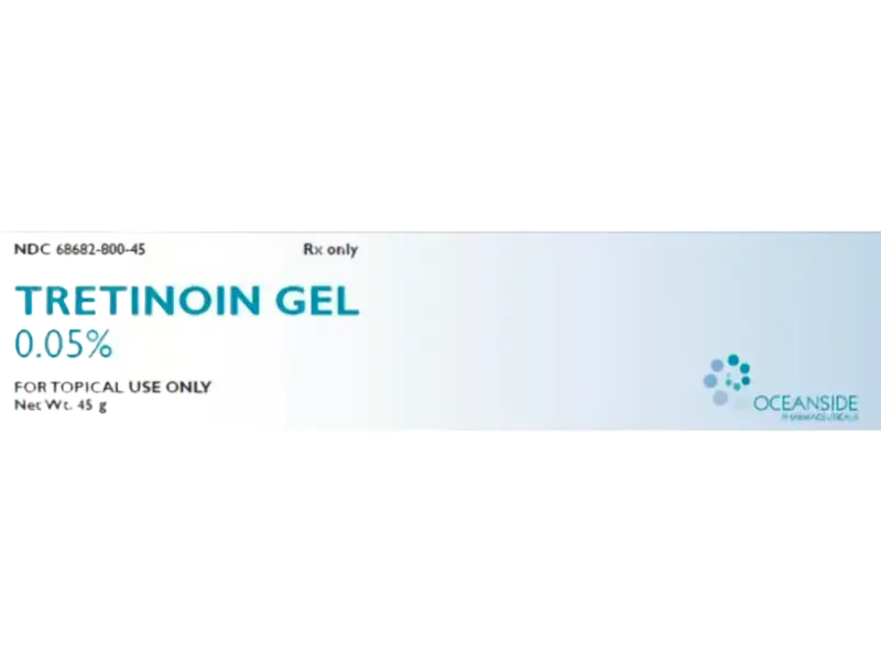 Oceanside Pharmaceuticals Tretinoin Gel 0.05%